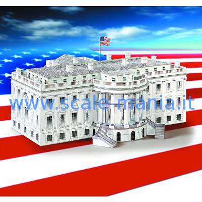 Casa Bianca in scala in cartoncino by Schreiber-Bogen
