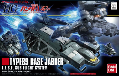 Base Jabber Type 89 in scala 1:144 HGUC by Bandai