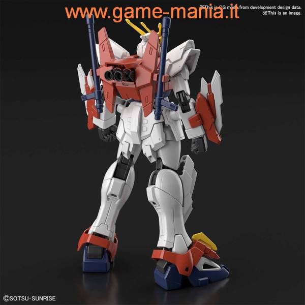 Blazing Gundam 1:144 HGGB kit by Bandai