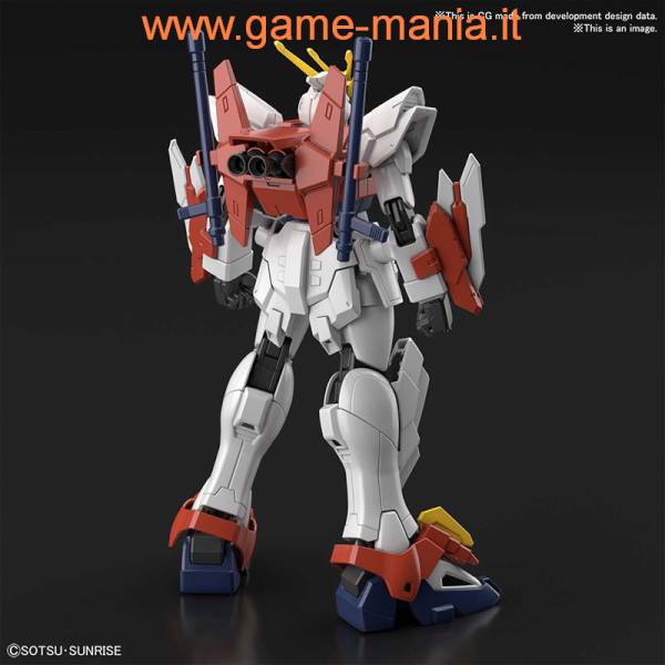 Blazing Gundam 1:144 HGGB kit by Bandai