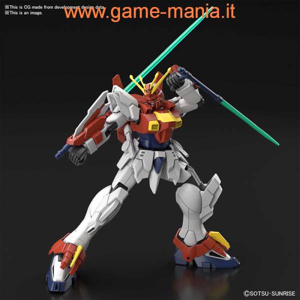 Blazing Gundam 1:144 HGGB kit by Bandai