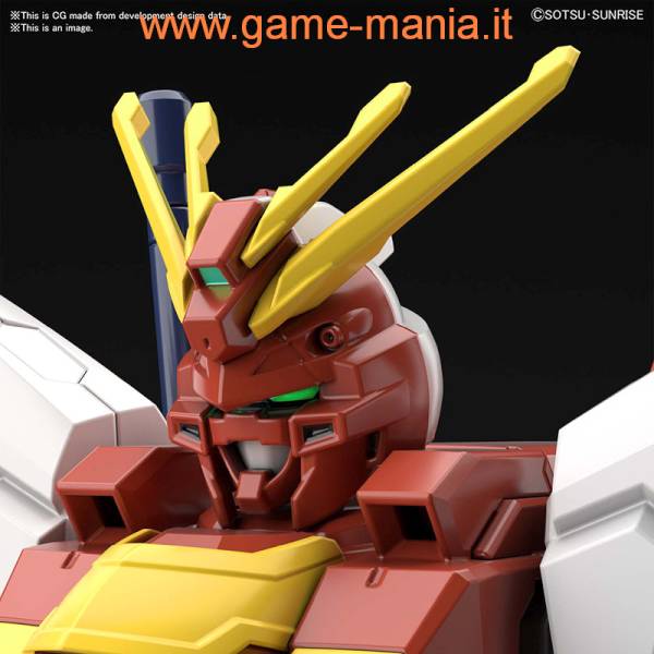 Blazing Gundam 1:144 HGGB kit by Bandai