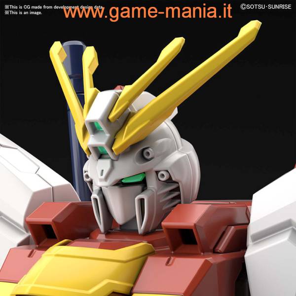 Blazing Gundam 1:144 HGGB kit by Bandai