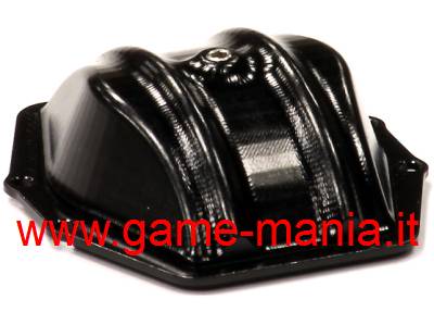 BLACK ALLOY diff cover (1x) for Wraith axle by Integy