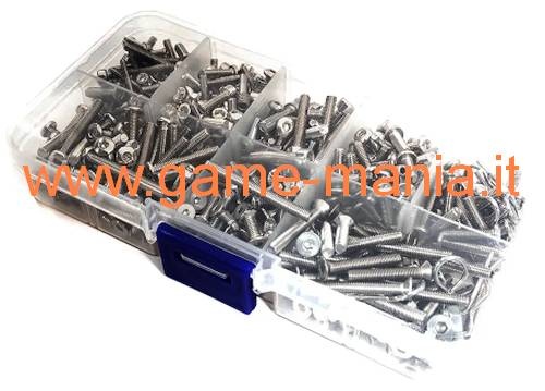 Set completo di viteria INOX per Axial SCX-10 III by Integy