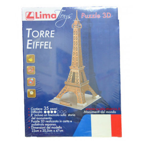 Torre Eiffel in cartoncino by Lima