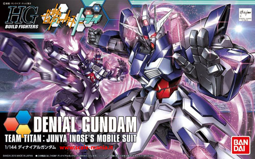 Denial Gundam in scala 1:144 serie HGGB Bandai