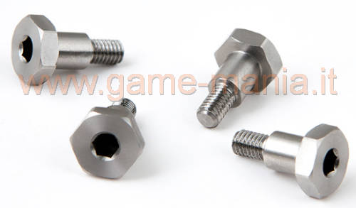 Step screw M3x4x10mm (4pcs) for knuckles by Gmade