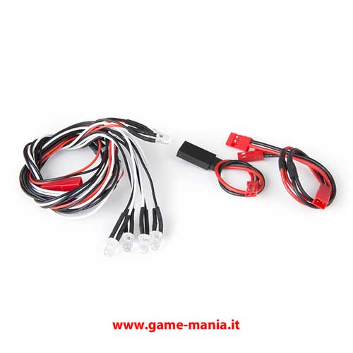 Set di 6 Led per rendere funzionanti i fari del Komodo by Gmade