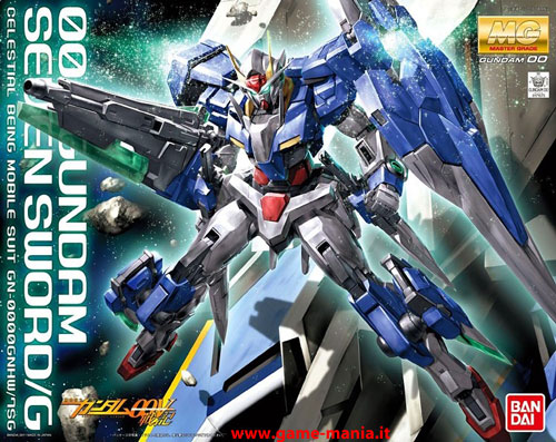 00 Gundam Seven Sword/G scala 1:100 serie Master Grade by Bandai