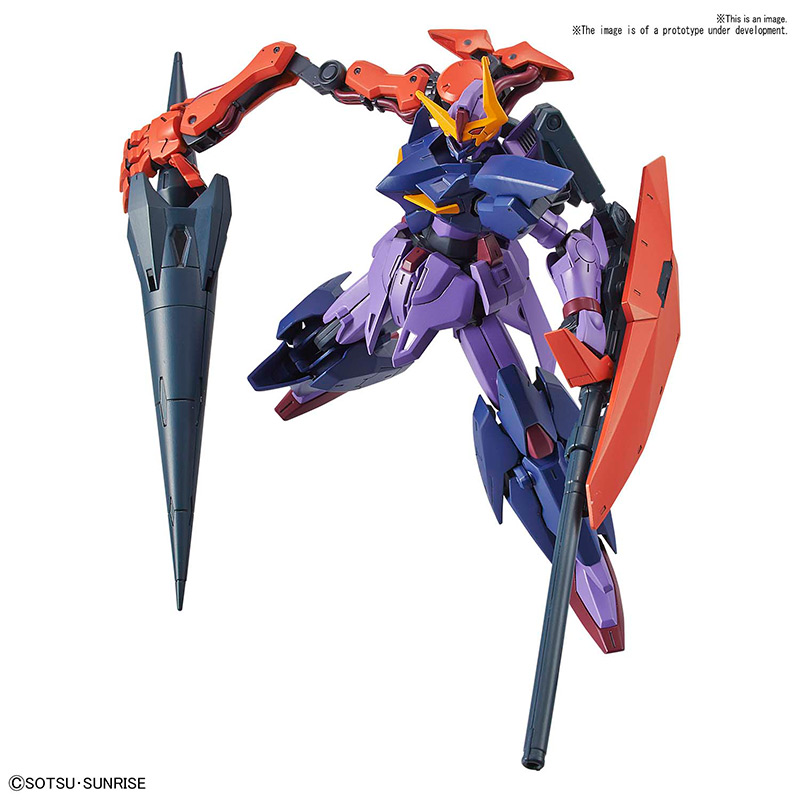 Gundam Seltsam Masked Mans in scala 1:144 serie HGBDR Bandai