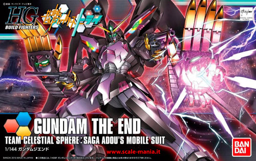 Gundam The End in scala 1:144 serie HGGB Bandai