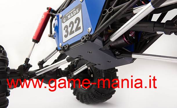 Supporto trasmissione in Delrin per R1 Rock Racer by Gmade