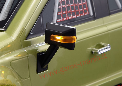 Coppia specchi retrovisori fuoristrada 1:10 tipo E con LED by KB