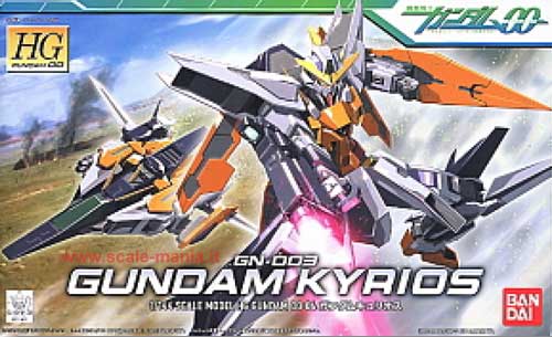 GN-003 Gundam Kyrios scala 1:144 serie HG GUNDAM 00 by Bandai