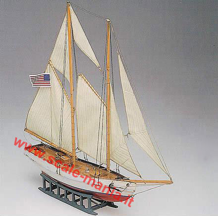 La Goleta schooner americano in scala 1:122 by Mamoli