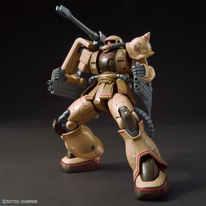 MS-06CK Zaku Half Cannon 1:144 HG Gundam The Origin MSD