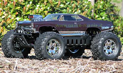 Pontiac GTO 1967 clear Lexan bodyshell 4 monster TRUCKS by HPI