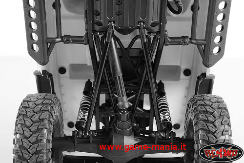 Links POSTERIORI in lega "Rock Krawler Suspension" replica per Axial SCX-10 Rubicon by RC4WD