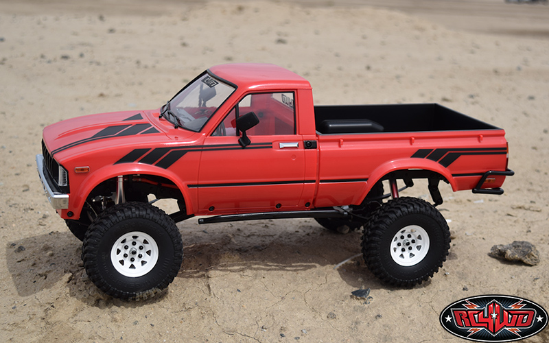 Set adesivi Clean Stripes per Mojave II by RC4WD