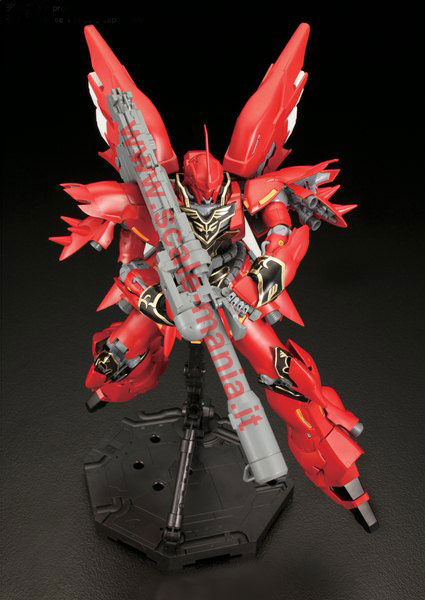 MSN-6S Sinanju scala 1:100 serie MG Bandai