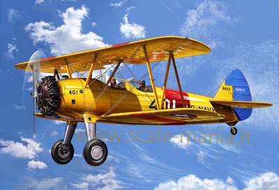 Stearman KAYDET - kit plastico in scala 1:72 by Revell