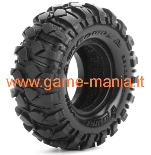 Pair of 1.0" ROWDY tires for MICRO crawler by Louise