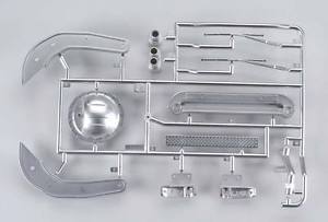 "F" set (wipers, exhausts, diff cover) for F-350 by Tamiya