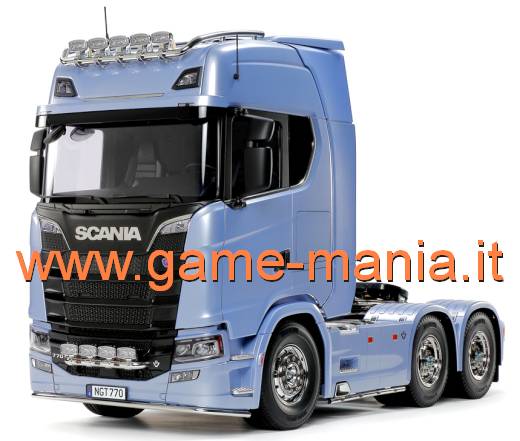 SCANIA 770 S 6x4 kit di montaggio motrice RC in scala 1:14 by Tamiya