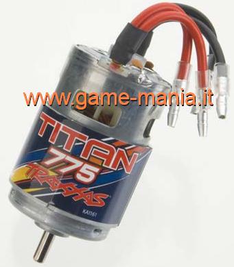 Motore TITAN 775 a spazzole 10 spire 5 slot 16,8V by Traxxas