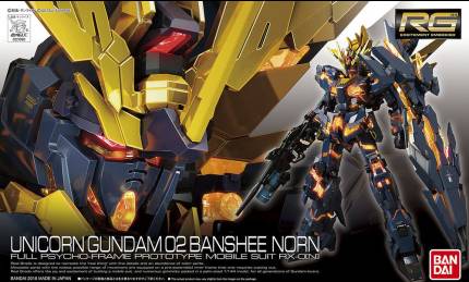 RX-0[N] Unicorn Gundam 02 Banshee Norn scala 1:144 Real Grade by Bandai