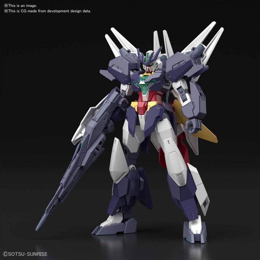 Uraven Gundam Hiroto Mobile Suit 1:144 HGBD:R kit by Bandai