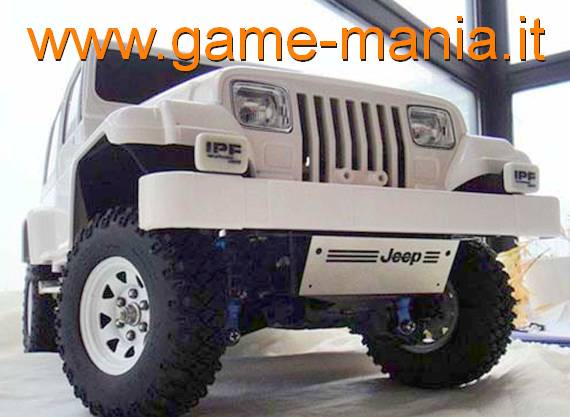 Skidplate JEEP anteriore IN LEGA per Wrangler CC-01 by RC4WD