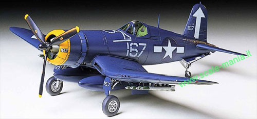 Vought F4U-1D Corsair kit plastico in scala 1:72 by Tamiya