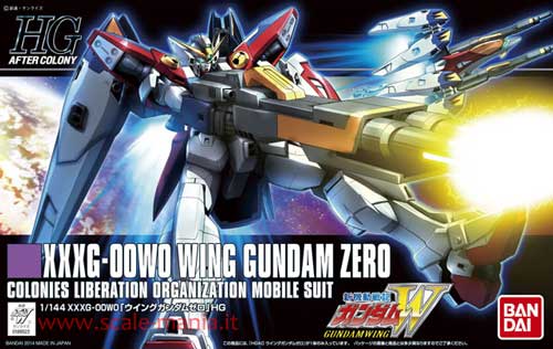 XXXG-00W0 Wing Gundam Zero scala 1:144 serie HGAC by Bandai