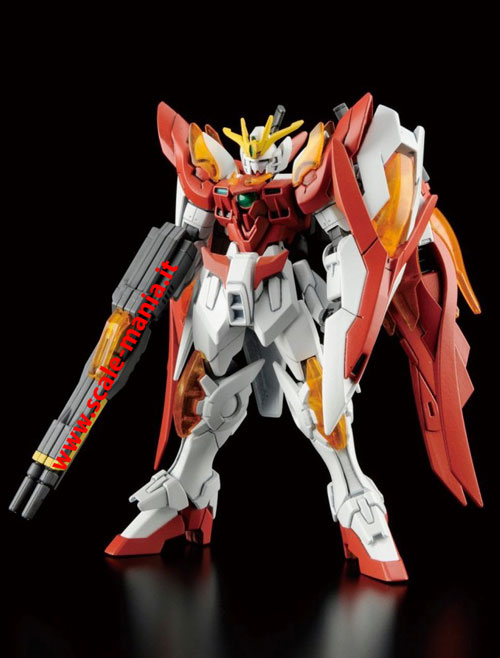 Wing Gundam Zero Honoo in scala 1:144 serie HGGB Bandai