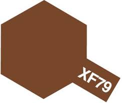 Colore acrilico opaco XF-79 LINOLEUM DECK BROWN 10ml by Tamiya