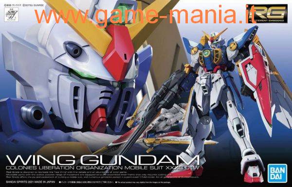 XXXG-01W Wing Gundam scala 1:144 serie RG by Bandai