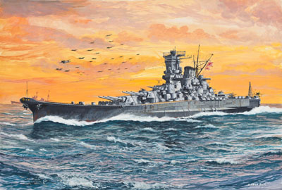 Yamato - kit di montaggio in plastica scala 1:1200 by Revell