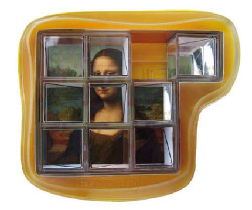 Mirrorkal You and Mona Lisa Rompicapo di specchi by RECENTtoys