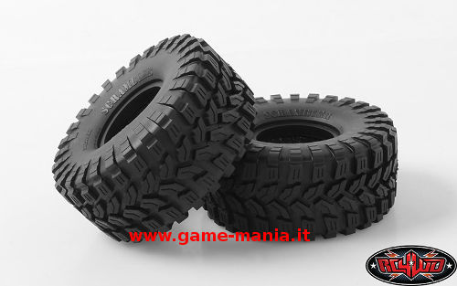 Coppia gomme 1.55" SCRAMBLER OFFROAD con inserti by RC4WD