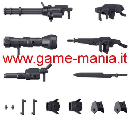 Amaim Weapon Set 7 scale weapons by Bandai