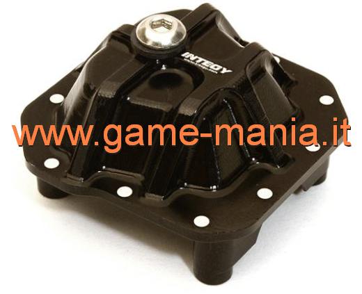 BLACK alloy diff cover for Axial AR44 axle (SCX-10 II) by Integy