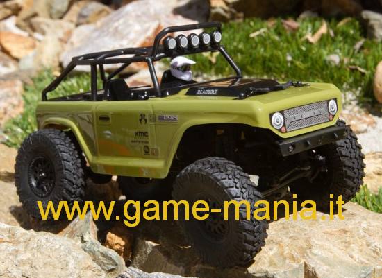 Axial SCX-24 - Deadbolt verde scaler RTR in scala 1:24