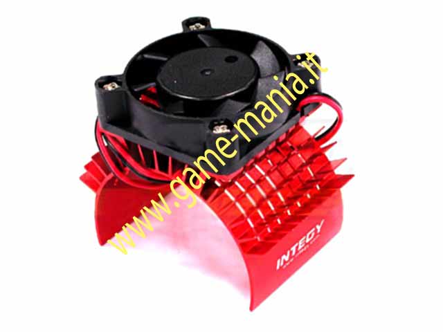 Alu RED 750 motor heatsink and cooling fan for Summit by Integy