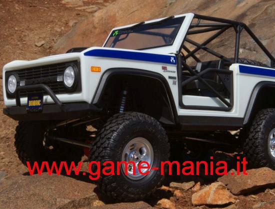 Axial SCX-10 III - RTR scaler 1:10 Early Ford Bronco bianco/blu