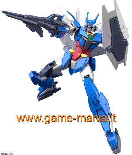 Gundam EARTHREE (Hiroto's MS) HGBD:R 1:144 kit by Bandai