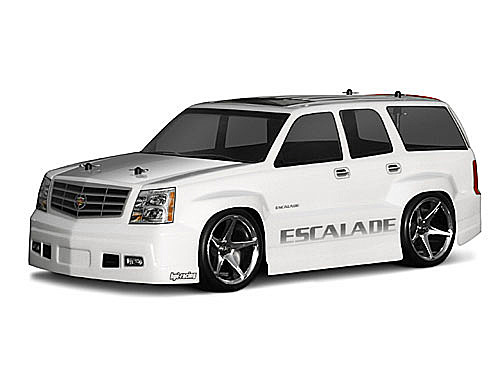 CADILLAC ESCALADE carrozz. passo 255mm lexan trasparente by HPI