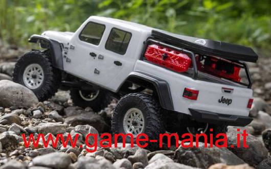 Axial SCX-24 - Jeep GLADIATOR bianco scaler RTR scala 1:24