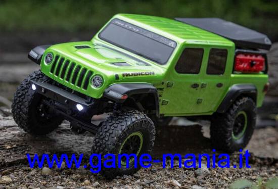 Axial SCX-24 - Jeep GLADIATOR verde perlato scaler RTR scala 1:24